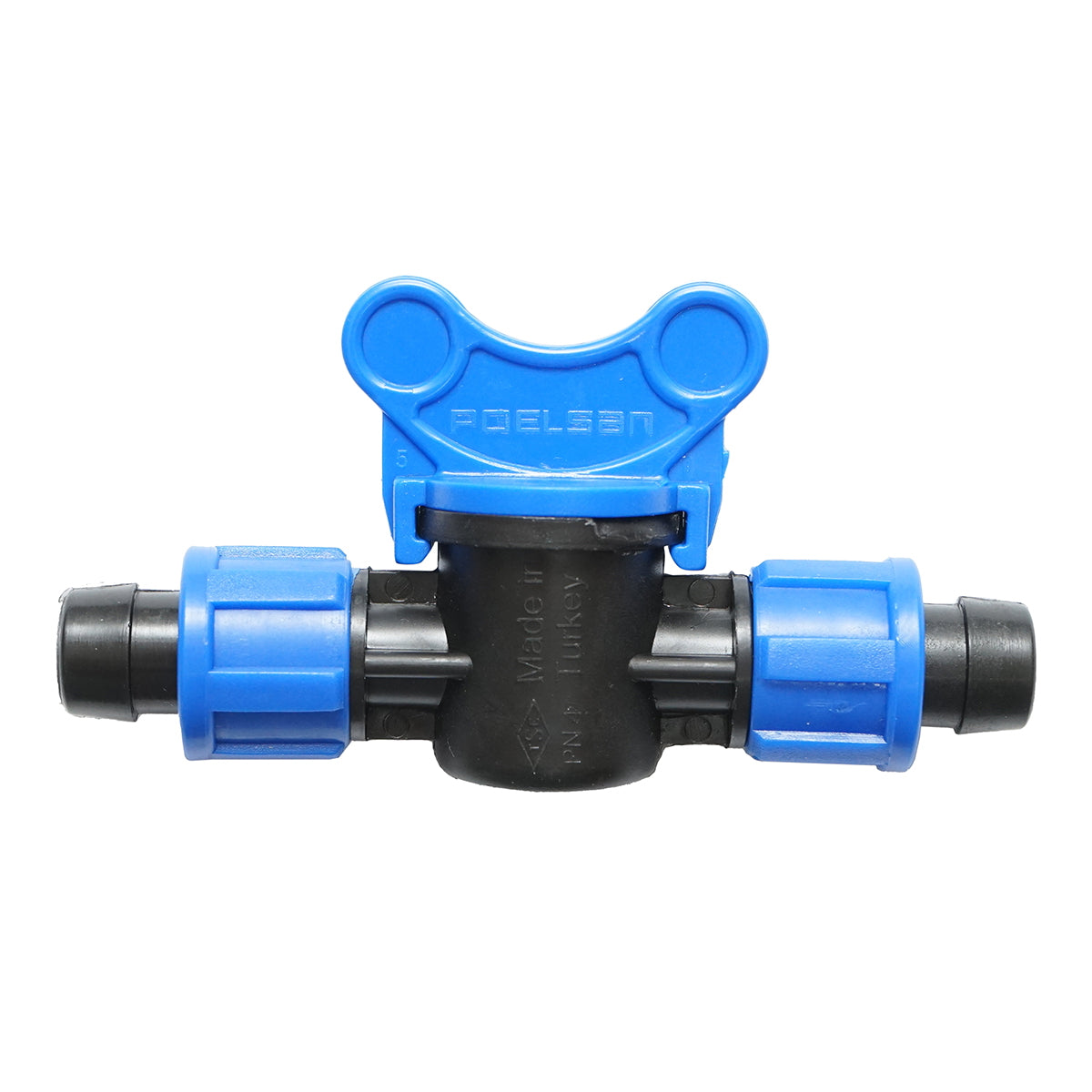 Equal drop tube faucet D16x16mm, PN4, for irrigation systems